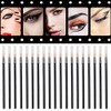 Set of 50 Disposable Eyeliner Brushes, Eyelash and Eyebrow Brushes,