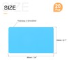 sourcing map 20Pack Blank PVC Cards 20mil ID Blank Credit