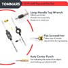 TOMMARS 51-Pc 1/4-20 to 1-14 Jumbo Tap and Die Set