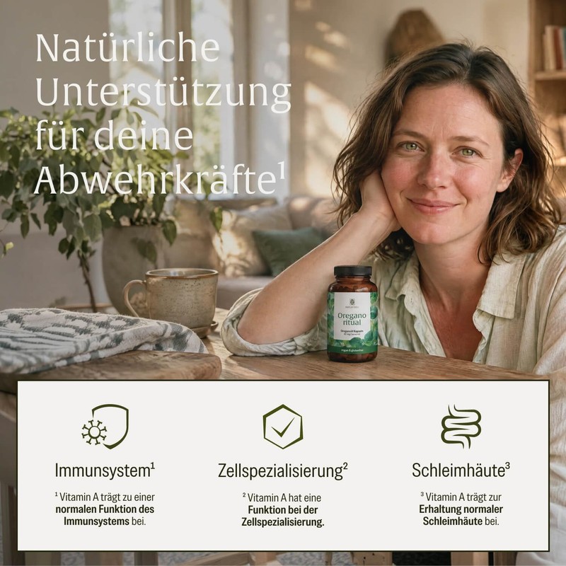 NATURTREU® Oregano Oil Capsules with Vitamin A, 120 Oregano Oil
