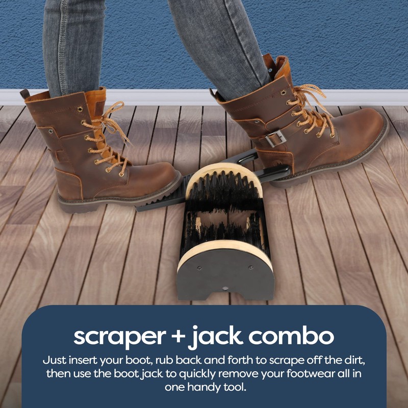 Scrubit heavy-duty boot scraper & Jack - Boot remover and