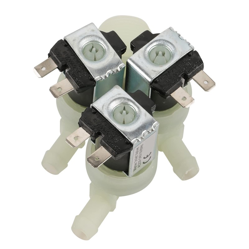 AC 220V Three Way Inlet Solenoid Valve, G3/4 Port Thread
