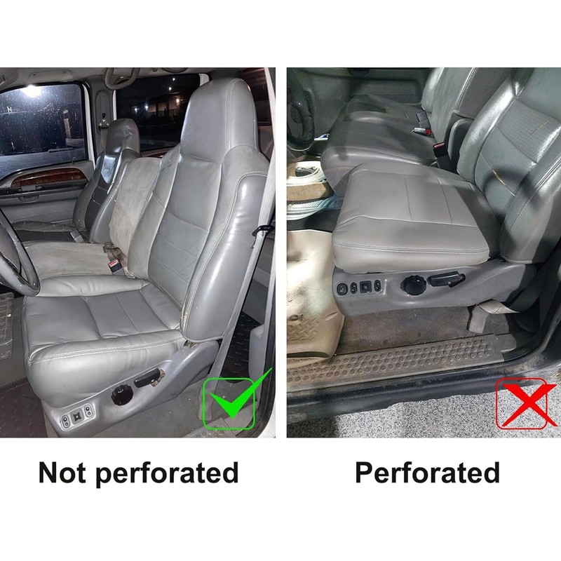 Priprilod Leather Gray Super Duty Lariat Driver & Passenger Side