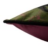Paoletti Tropica Cheetah Cushion Cover, Velvet, Khaki, 45 x 45cm