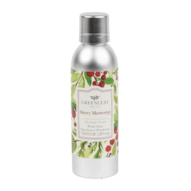 Greenleaf Gifts Merry Memories Holiday Scented Room Air Freshener Spray | Non-Aerosol 7 oz Spray | Seasonal Christmas Air Freshener for Home | Home Fragrance for Bedroom & Bathroom