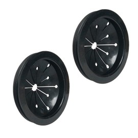 2 Pack Rubber Garbage Disposal Splash Guard Sink Baffle Disposal Replacement Waste Food Disposal Part for Whirlaway,for Waste King,for Sinkmaster and for GE Models