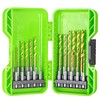 Greenworks Drill bits HSS 135° Hexagonal Drill bits (extensive Set