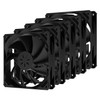 upHere NK12BK3-5 120mm PC Case Fan, Small 3 Pin and