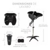 Lavabo Portatil Estetica Salon Belleza Lava Cabezas