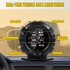 Auto-Neigungsmesser KFZ Geschwindigkeitsmesser OBD2 Digital GPS Tachometer HUD Anzeige Clinometer