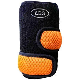 ABS Wrist, Mini List, 3 Colors, Bowling Supplies, Bowling Goods, Gloves (Orange, S)