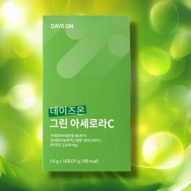 Partner company Days On Green Acerola C Green Acerola Flour 14 packets, 1 piece / 데이즈온 그린아세로라C 그린아세로라 분밀 14포, 1개