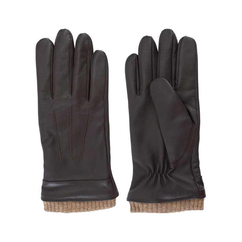 NF NITZSCHE fashion - Leather gloves for men - 100%