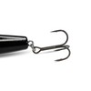 Blackout in black, wobbler, zander bait, 22 g, 125 mm,