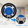 Herdio 4x4" 320W Ceiling Bluetooth Speakers 2 Way Flush Mount