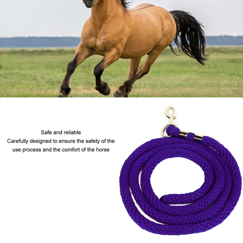 Horse Lunge Line with Snap Heavy Duty High Tensile Horse