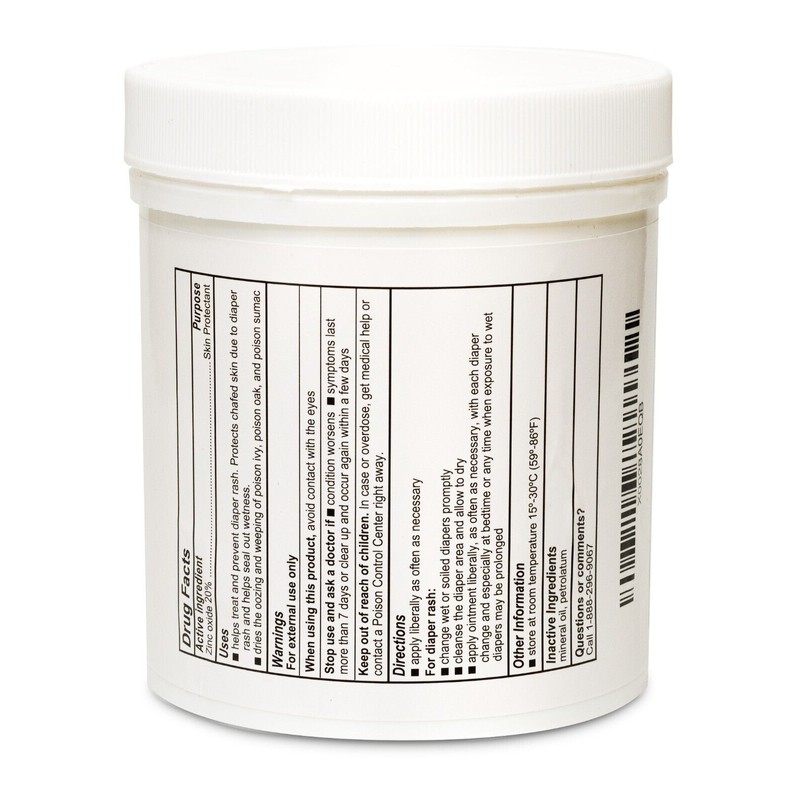 Globe Zinc Oxide, Soothes, Prevents Relieves Diaper Rash Chaffed Skin,