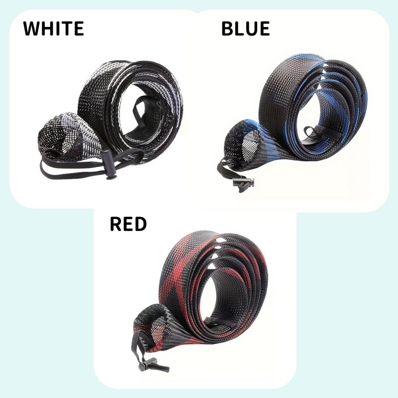 SCGEHA Rod Cover Rod Socks Mesh Fishing Rod Cover Rod