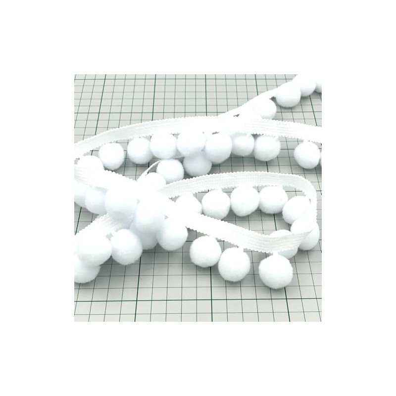 Craft Cult Jumbo Pom Pom Bobble Trim Braid - 10