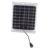 Solar Panel 10W USB Output Transparent Design Double Sided Power