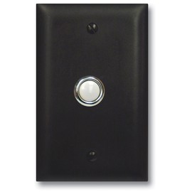 Viking Electronics Door Bell Button Panel in Bronze