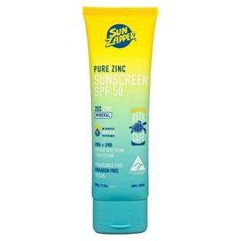 Sun Zapper Pure Zinc Sunscreen Bloqueador Solar SPF 50 Reef Safe Mineral Zinc 100g