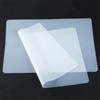PABUSIOR Silicone Mats for Crafts: Translucent Liner, 11.4×11.4 In (2/Pack),