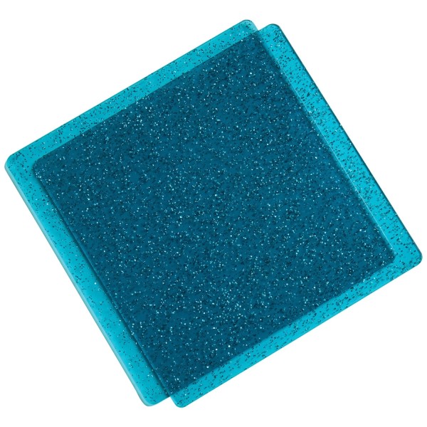 Sizzix Accessory Cutting Pads 6"X6" 1 Pair - Stacey Park-Teal