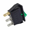 12V 16A 3-Pin Rocker Switch Car Rocker Switch Green Illuminated