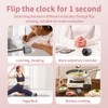 Portable Cube Timer Gravity Sensor Rotating Timer Count Up/Down Function