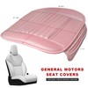 Sun Walker Car Seat Bottom Cover, Anti-Slip Leather Auto Front