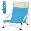 VILLEY Beach Camping Chair, Low Sling Outdoor Portable Lightweight