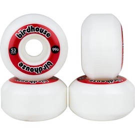 Birdhouse Red Logo 99A - 53mm Skateboard Wheels