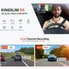 Dash Cam Front and Rear, 4K Dual Dash Cam with