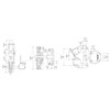 D&D Technologies LL3ABL LokkLatch Gate Latch with External Access Button,
