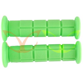 CarbonCycles eXotic Bang Bang Built In Safety End Cap & Flange BMX/MTB Grips – 11 Colours