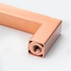 Aibeli 10 Pack Red Copper Cabinet Handles 6.3 inch Hole