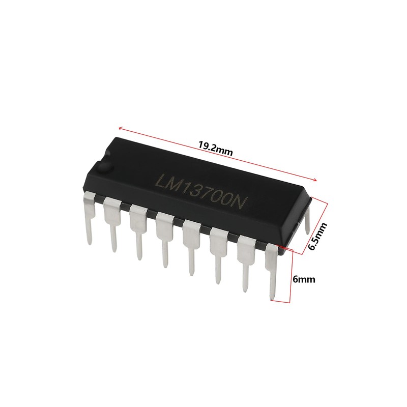 Create idea 6 Pieces LM13700 N National Dual Transconductance Operational