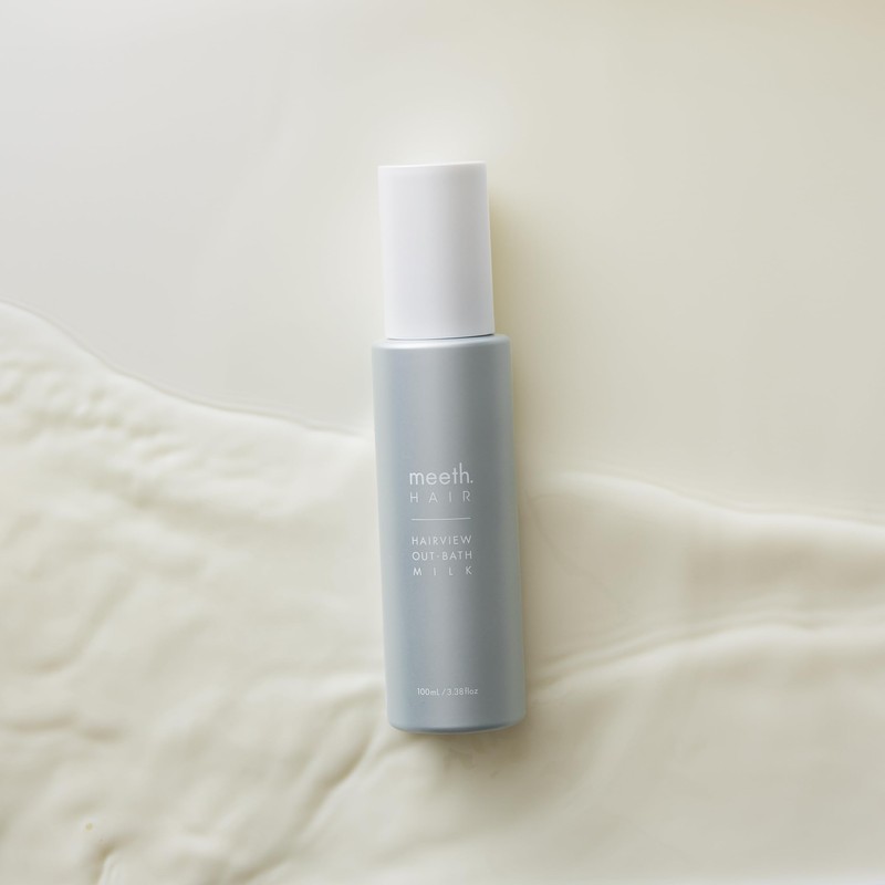 meeth HAIR Hair View Out Bath Milk (Non-Rinsing Treatment) Hair