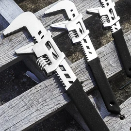 Wrench, Pipe Wrench, Opening 0.03 - 3.0 inches (0 - 78 mm), Water Tap, Plumbing, Motor Wrench Repair