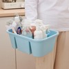 MINDFARGE Portable Heavy Duty Compartment Storage Shower Caddy Basket, Large