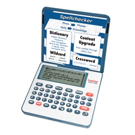 Franklin MDE-1200 Electronic Dictionary and Thesaurus – English Dictionary, Synonyms, Spell Checker, Word Games, Grammar Tools, Digital Dictionary, Portable Device with LCD Screen