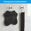 Iyxeo Set of 2 Shower Foot Brush and Back Scrubber