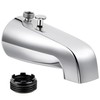Enhon Tub Spout with Rear Diverter, Bathtub Spout Fitting 1/2-Inch