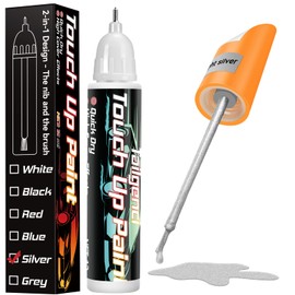 Touch Up Paint For Cars, Quick And Easy Car Auto Paint Touch Up For Car Scratch，Two-In-One Car Paint Scratch Repair, Car Scratch Remover For Deep Scratches, Car Automotive Touch Up Paint (Silver)