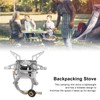 Foldable Camping Stove Light Weight Four Legged Design Safe Portable