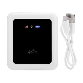 Wireless WiFi Router Mini Portable Router Universal NonSIMCard White 4g 3G (Europe Asia Africa Version)