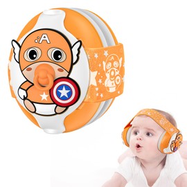 Labeopuwu Baby Ear Protection,Baby Headphones Noise Cancelling for Infant Hearing Protection Ages 0-36 Months,25dB Noise Reduction Baby Earmuffs,Ideal Baby Travel Essentials for Improves Sleep