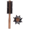 PERFEHAIR Boar Bristle Round Hair Brush for Blow Drying, 2