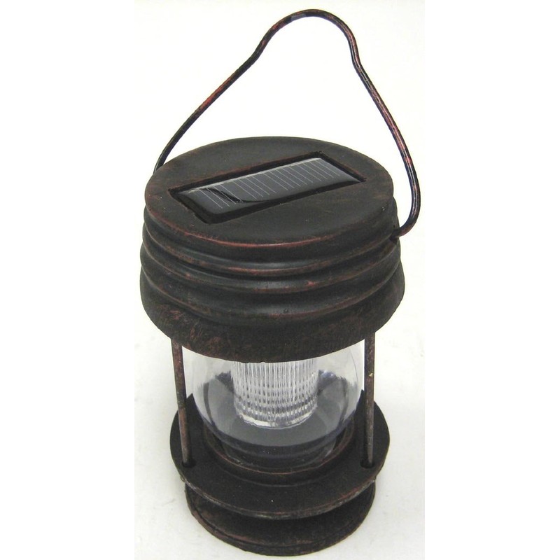 Decorative Energy Saving Dalmatian Dog with Lantern Solar Light